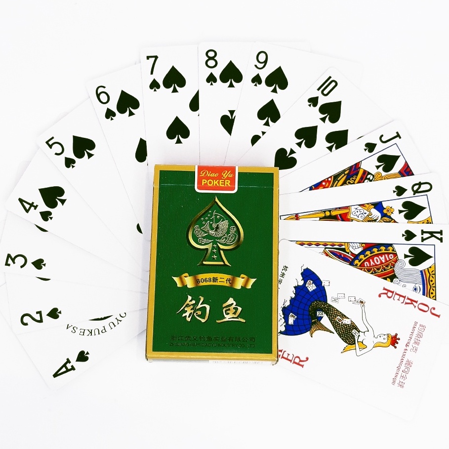 Baralho completo de cartas de jogar pôquer