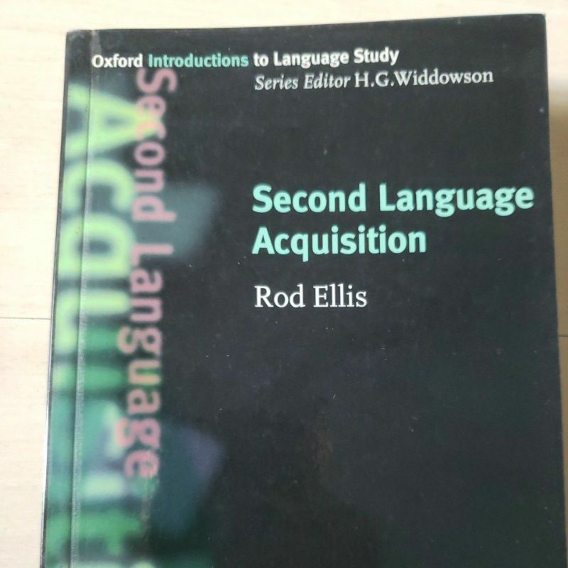 Second Language Acquisition Rod Ellis Shopee Brasil