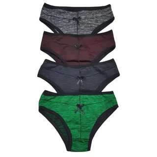 Kit 4 Calcinha grande aperta barriga compressão plus size