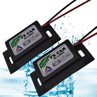 kit 2 Controles para abrir e fechar portão com o farol do carro ou moto tx car à prova d