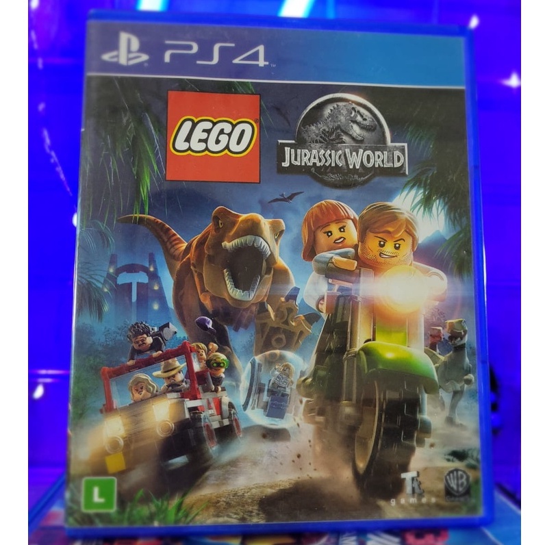 Mídia Física Lego Jurassic World Playstation Hits Ps4 Novo - GAMES &  ELETRONICOS