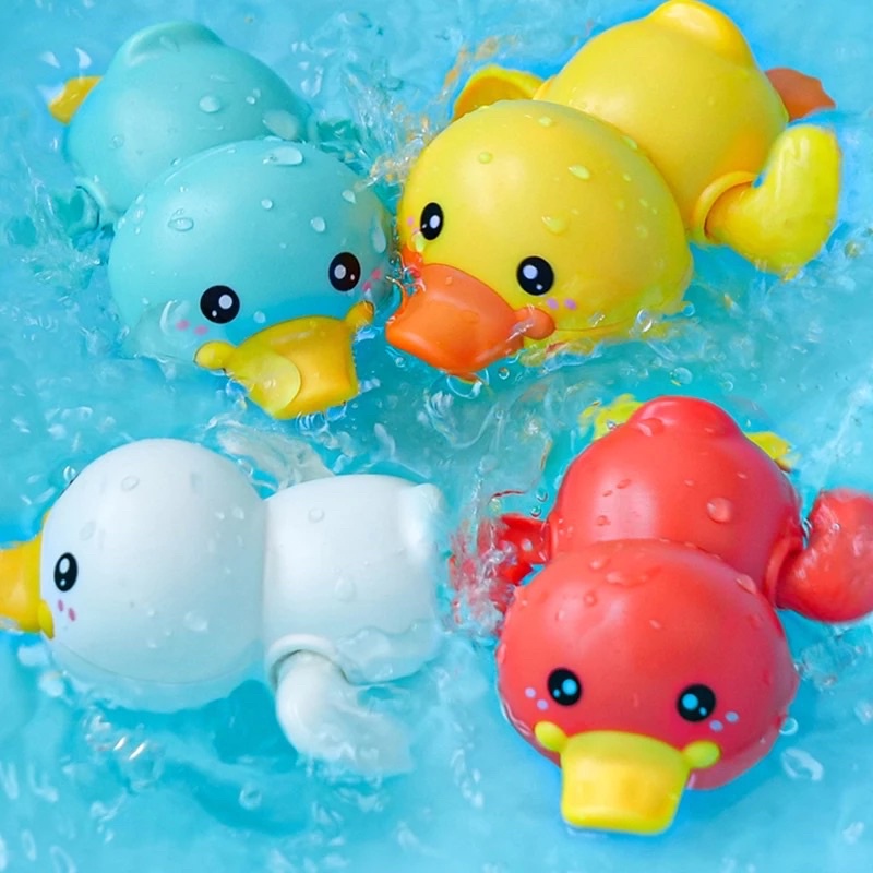 Rubber Duck Fishing Net Toys for Kids, Brinquedos de banho, Anéis