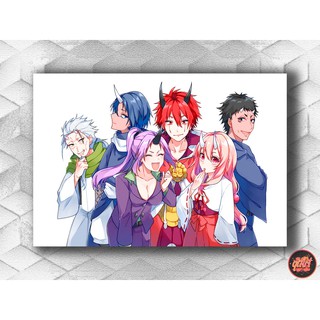 Quadro decorativo Tensei Shitara Slime Datta Ken Poster 02