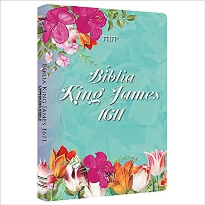 Bíblia King James 1611 Ultra Fina | Lettering Bible | Letra Normal ...
