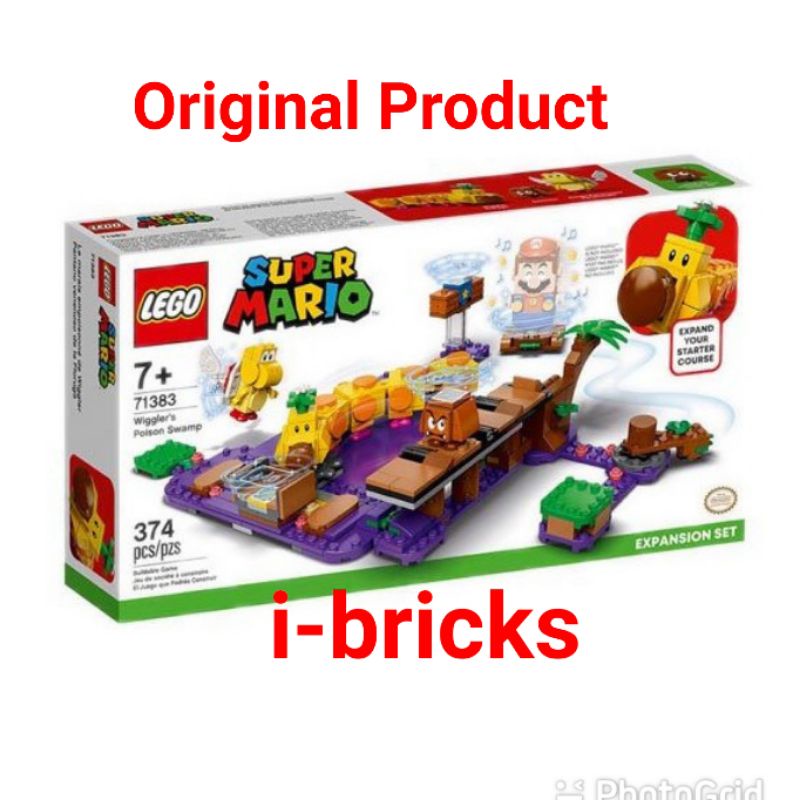 Lego Super Mario 71383 Veneno Wiggler | Shopee Brasil