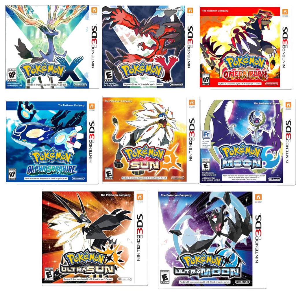 Nintendo vai distribuir Pokémons Lendários para jogos do 3DS em 2018