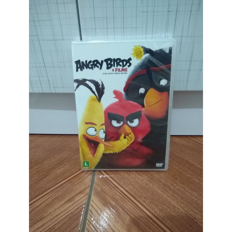 Dvd Angry Birds O Filme - Lacrado - Desenho Animado Original.