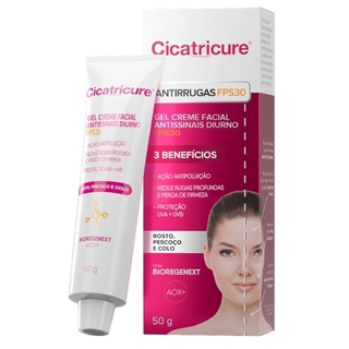 Cicatricure Creme Facial Antirrugas Fps30 50g