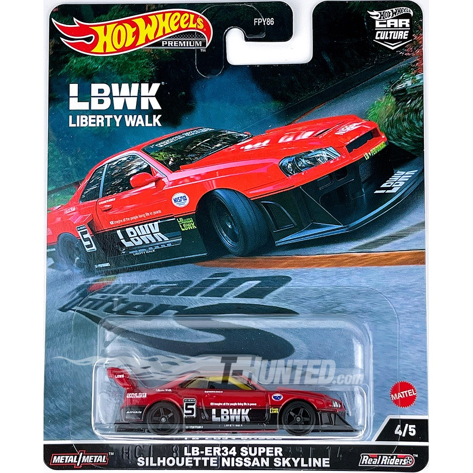 Lb-er34 Super Silhouette Nissan Skyline - Lbwk Liberty Walk - Car