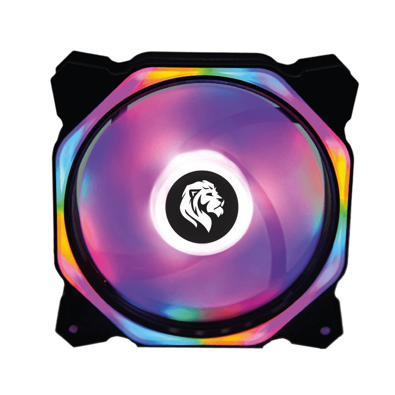 Fan Cooler Ventoinha Gamer RGB Hayom Ventoinha FC1301 LED RGB