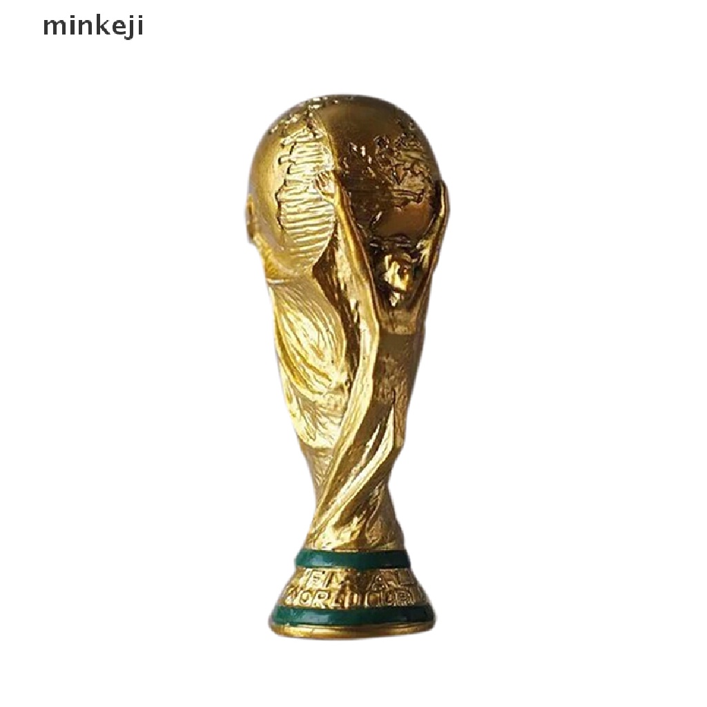 Minkeji Soccer Fan Souvenir Gift 7cm Copa Do Mundo De Futebol Réplica De Resina Troféu Modelo De Quente