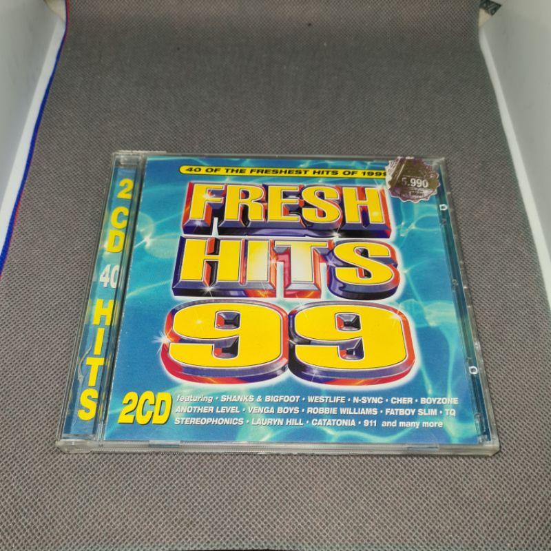 Music　99　Especial/Sony　Brasil　Cd　Hits　Fresh　Warner　(1999)　Shopee