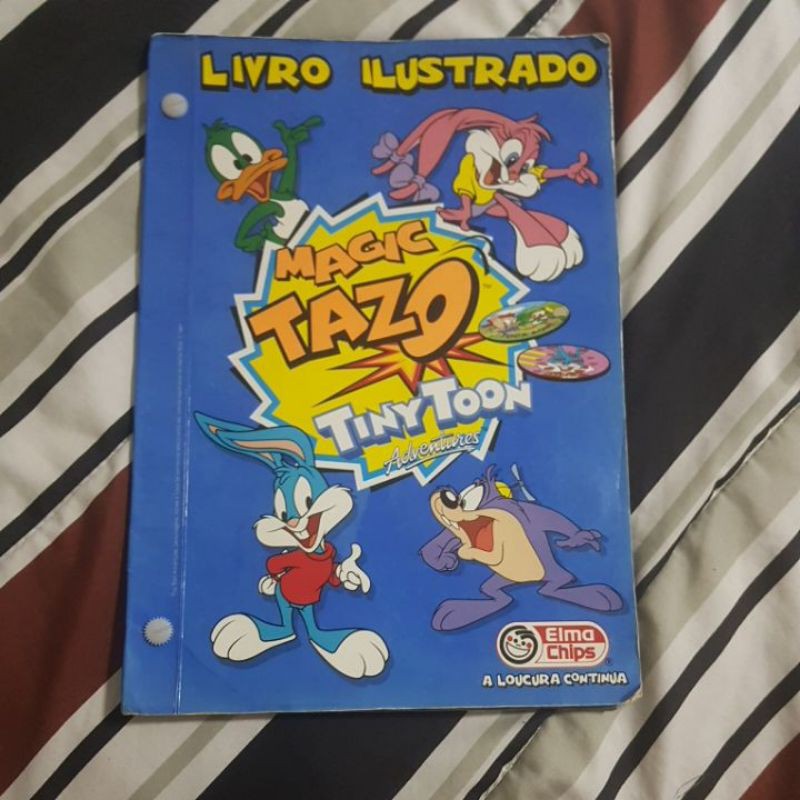 Livro Ilustrado Magic Tazo Tiny Toon Elma Chips Original Shopee Brasil