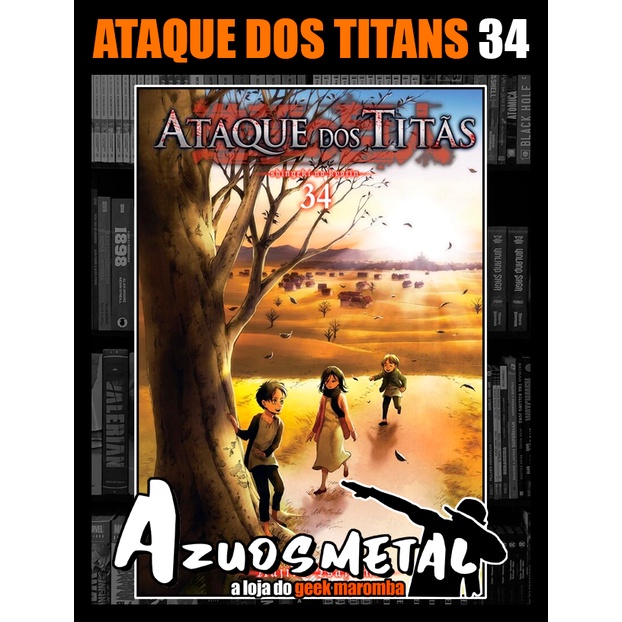 Ataque dos titas - vol. 34