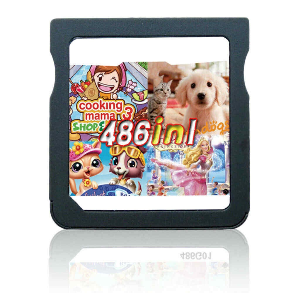 4300 500 486 208 em 1 compilação cartucho de jogos vídeo multi jogo  combinação cartão clássico para nintend nds ndsl ndsi 2ds 3ds console -  AliExpress