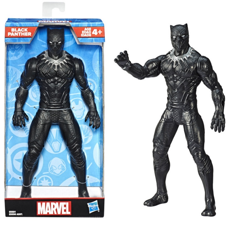 Boneco Marvel Pantera Negra Olympus Articulado 24 Cm 4 + Anos - Hasbro E5581