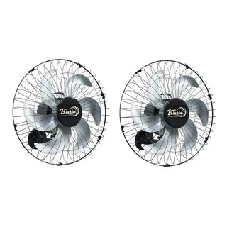Kit 2 Ventilador Parede Delta Biturbo + Forte Potente Turbo
