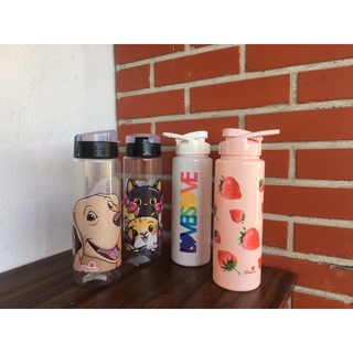 Garrafas Squeeze 750l Com Estampas diversas