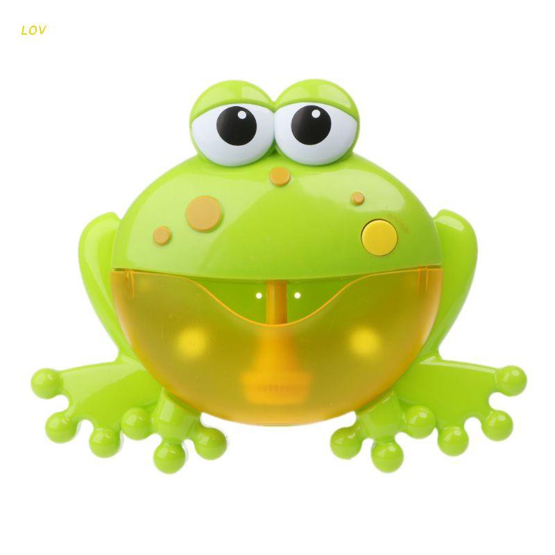 for Frog Bubble Maker Bath Bubble Maker Music Bathtub Kids Bathro