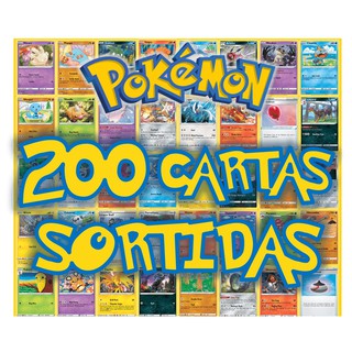 Lote 55 Cartas Pokémon - Gold Metal - [não - R$ 79,90