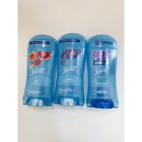 Desodorante Secret Gel 73g- Original | Shopee Brasil