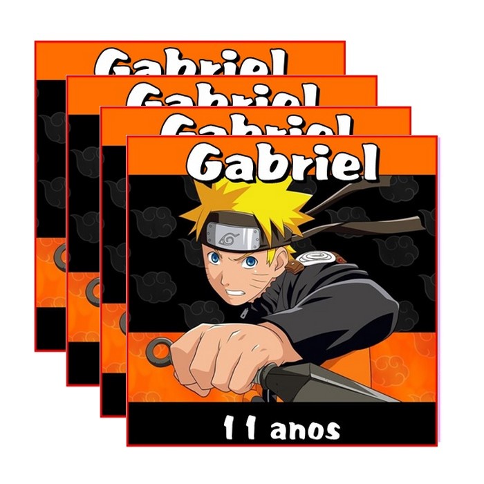 Adesivo Naruto pequeno