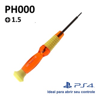 Chave Precisão Philips 1.5mm P/ Abrir Controle Ps4 e Manutenções ...