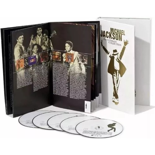 4 Cd's + Dvd + Livro Michael Jackson The Ultimate Collection