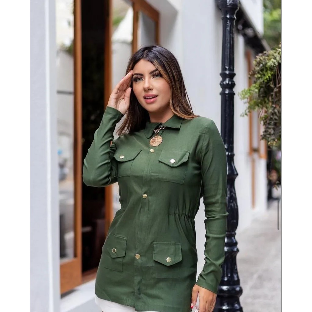 Blusas best sale parkas femininas