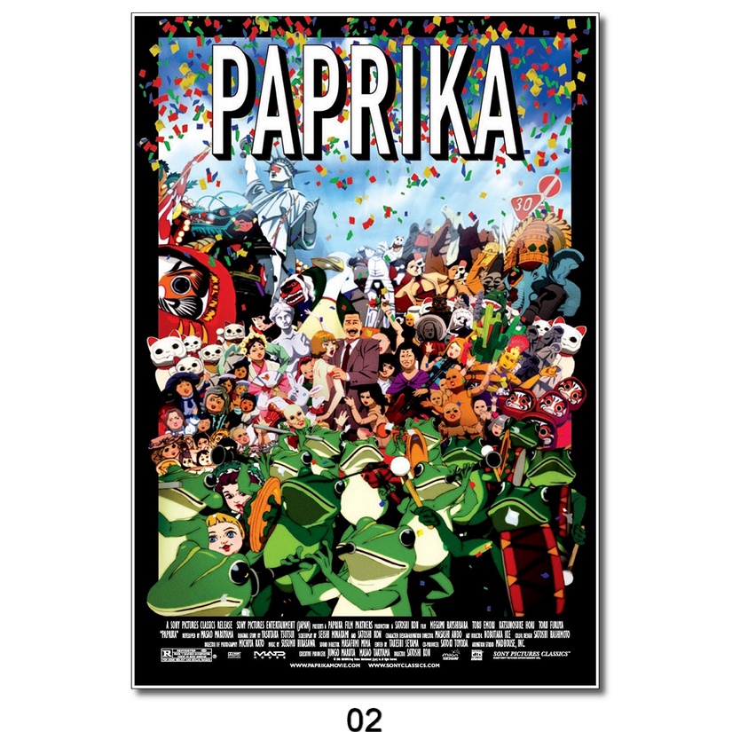 Poster Anime 02 Paprika Anime Shopee Brasil