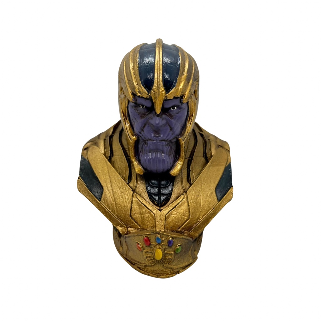 MONOGRAM Busto Di Thanos 20 Cm – Statuetta Da Collezione Marvel – Dettagli Curati E Colorati - 5