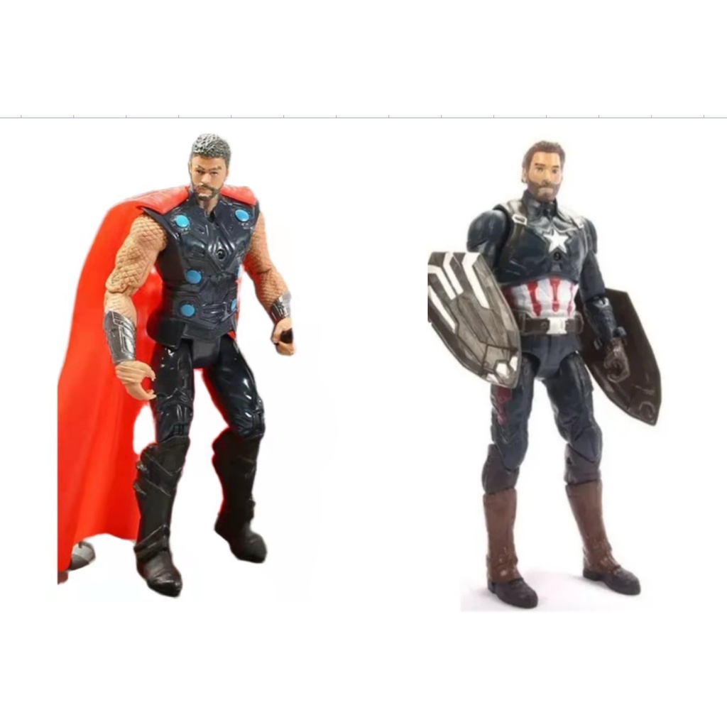 Boneco Thor Vingadores Marvel Super Heróis Brinquedos Semi