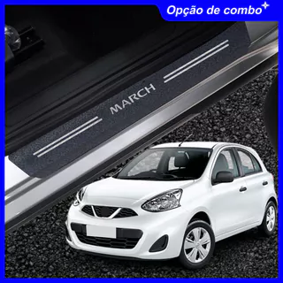 Soleira Nissan March Kit 8 Peças