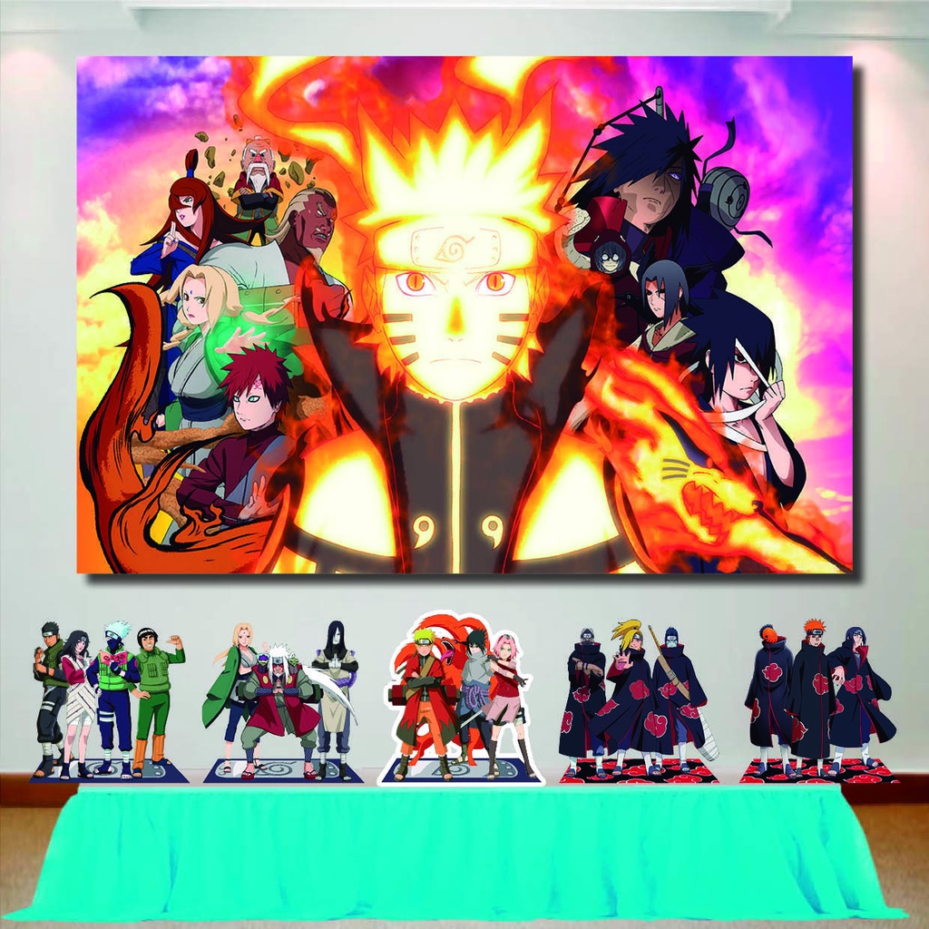 Kit Festa Naruto Completo 02 - Festcolor