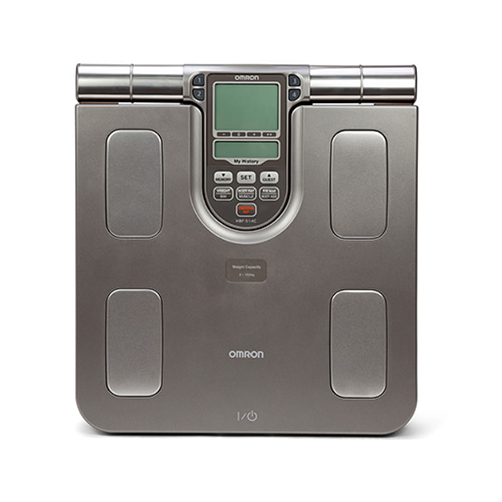 Balança Corporal Digital Omron Hbf-514c Com Bioimpedancia | Shopee Brasil