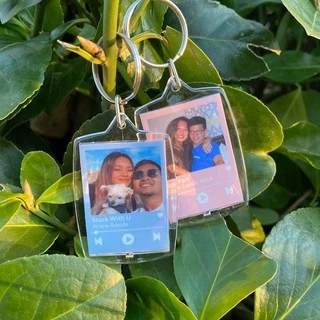 Chaveiro Personalizado Acrilico 3x4 com foto - frase - QR code ou spotify code acrilico em Oferta na Shopee