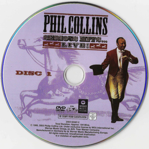 Phil Collins Serious Hits Live! In Berlin | Shopee Brasil