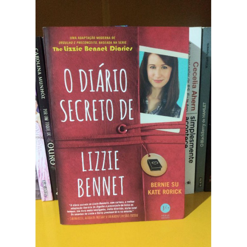 Livro O Diário De Lizzie Bennet Shopee Brasil