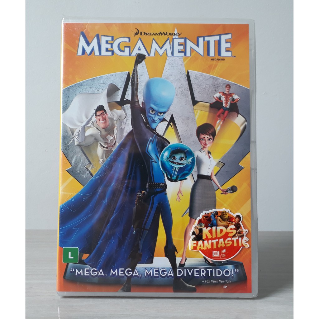 Dvd Megamente  Shopee Brasil