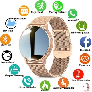 2022 Bluetooth Ligação Smartwatch Feminino Mostrador Personalizado Relógios Homens Esporte Fitness Rastreador Frequência Cardíaca Para Android IOS