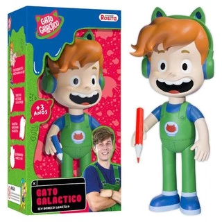Boneco Gato Galactico