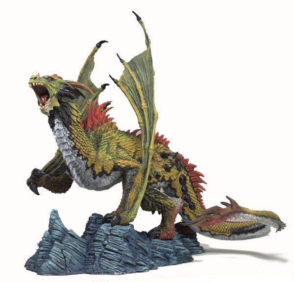 Fire Dragons Series 7 Mcfarlane Dragão Raridade