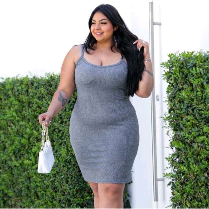 Vestido alcinha hot sale plus size