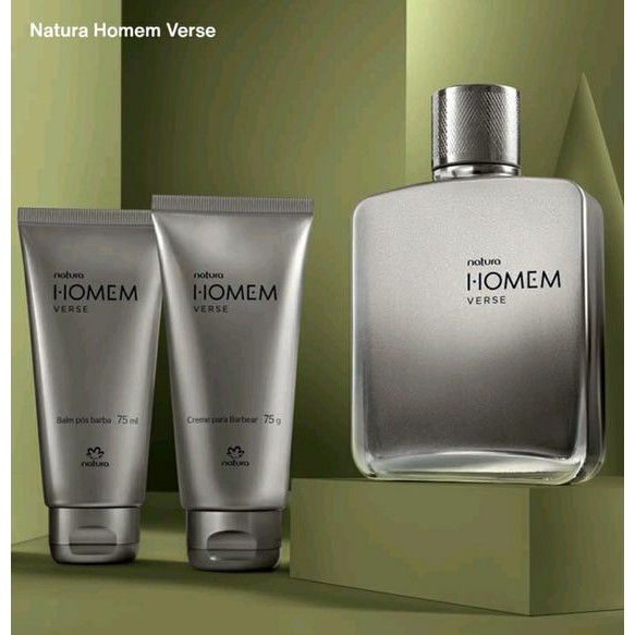 Kit Natura Homem Verse Deo Parfum Ml Shopee Brasil