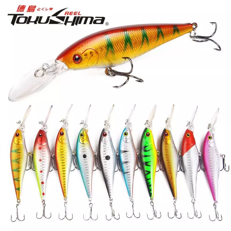 Plástico Acessórios De Pesca Isca Set Para Artes Spinner Bait Sinking Minnow SwimBait De Peixe Zumbido Cluser 1 Pcs 11 Cm/9.5g
