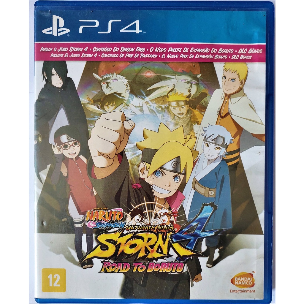 NARUTO SHIPPUDEN: Ultimate Ninja STORM 4 ROAD TO BORUTO Ps4 Mídia Digi -  Raimundogamer midia digital