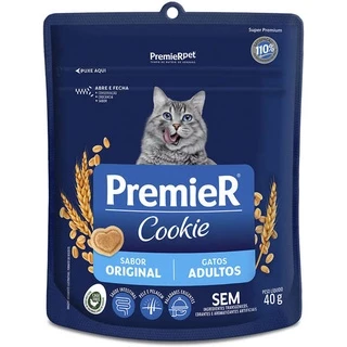 Biscoito Premier Cookie Original para Gatos Adultos 40g