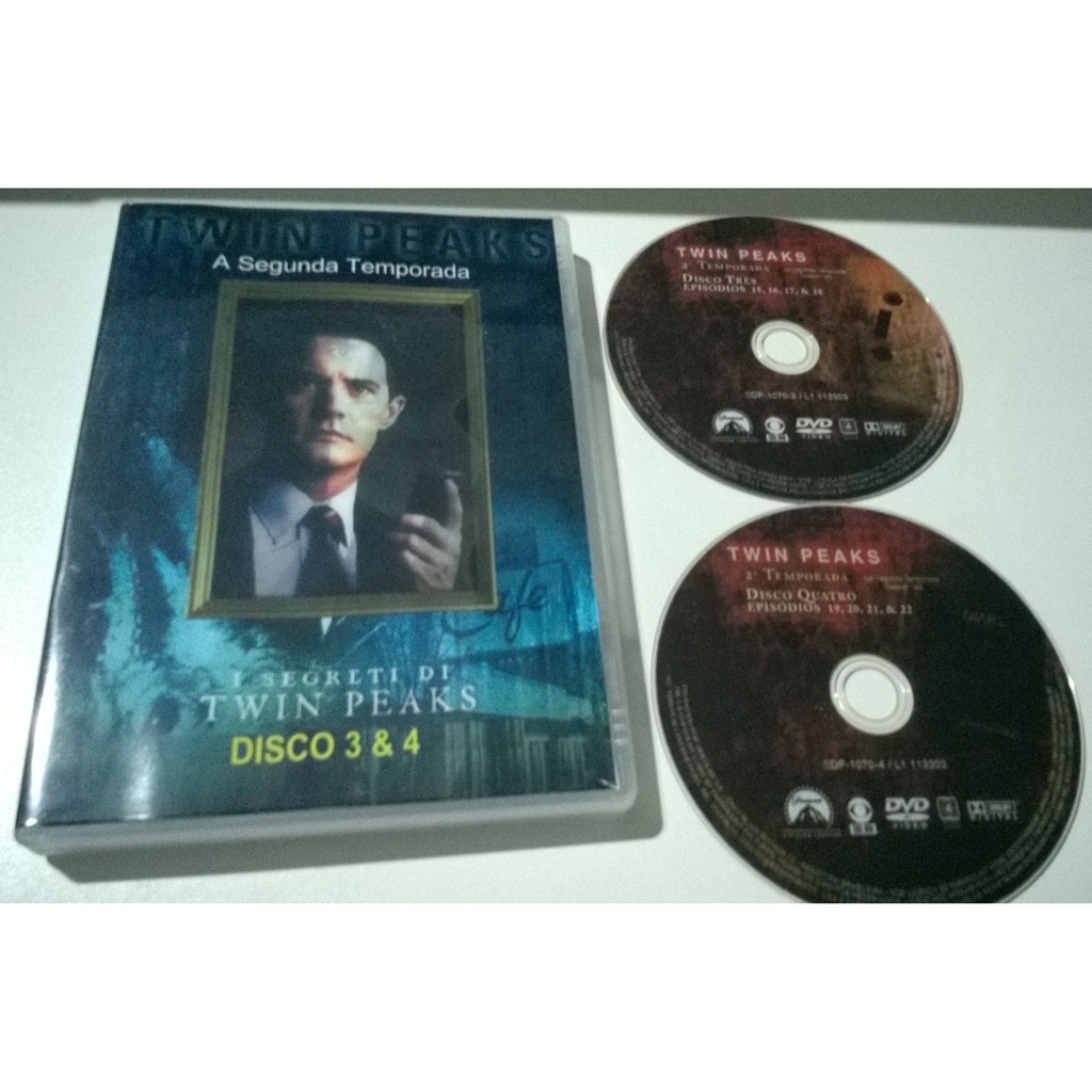 Box 11 Dvds Twin Peaks 1ª E 2ª Temporada + Filme Piloto (DUBLADO E