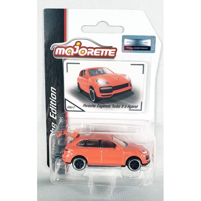 Porsche Cayenne Turbo S Majorette - Miniature 1/64 Orange - Modèle 2024 - Neuf