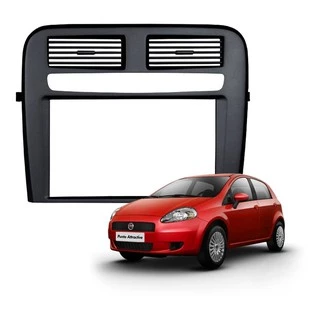 Moldura 1/2 Din Fiat Punto